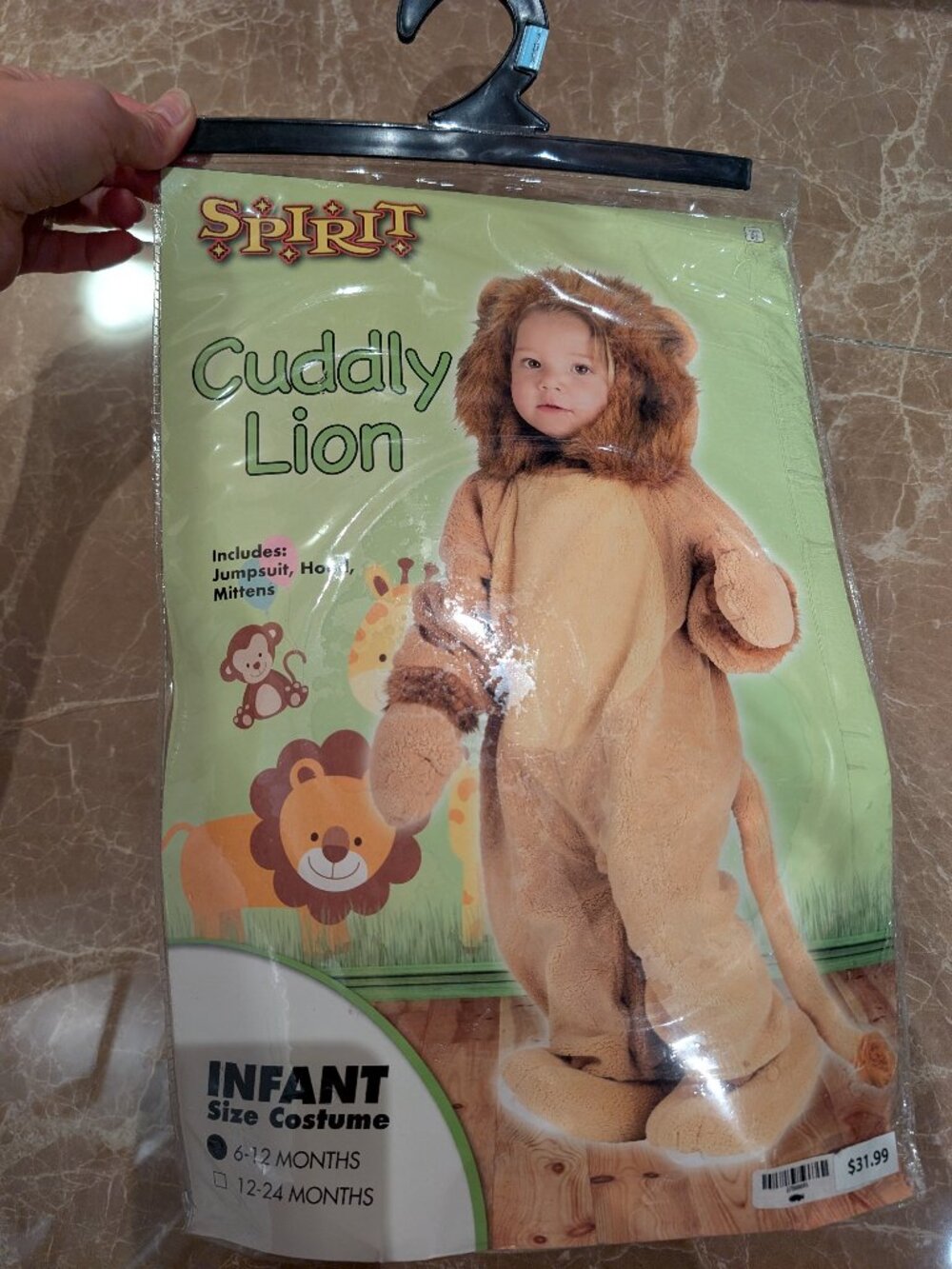 Lion Halloween Costume for 6-12 Months